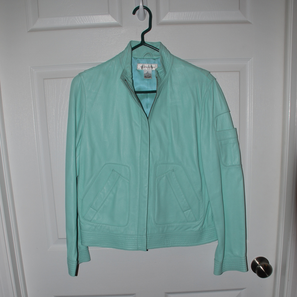 Genuine Lamb Skin Leather Jacket